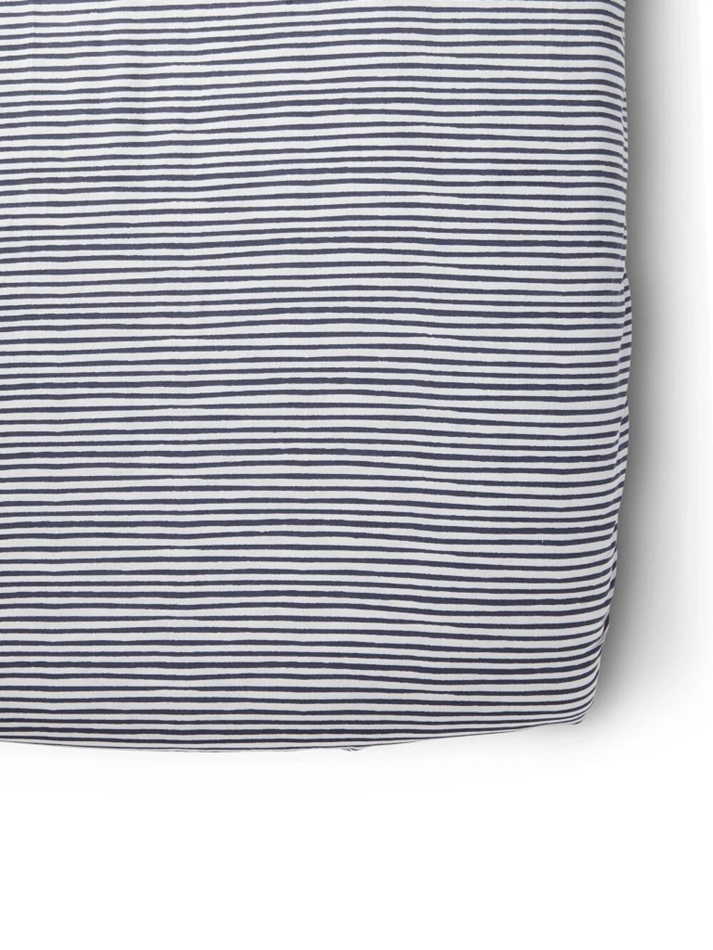 Pehr Striped Crib Sheet Stripes Away Ink Blue New NWOT